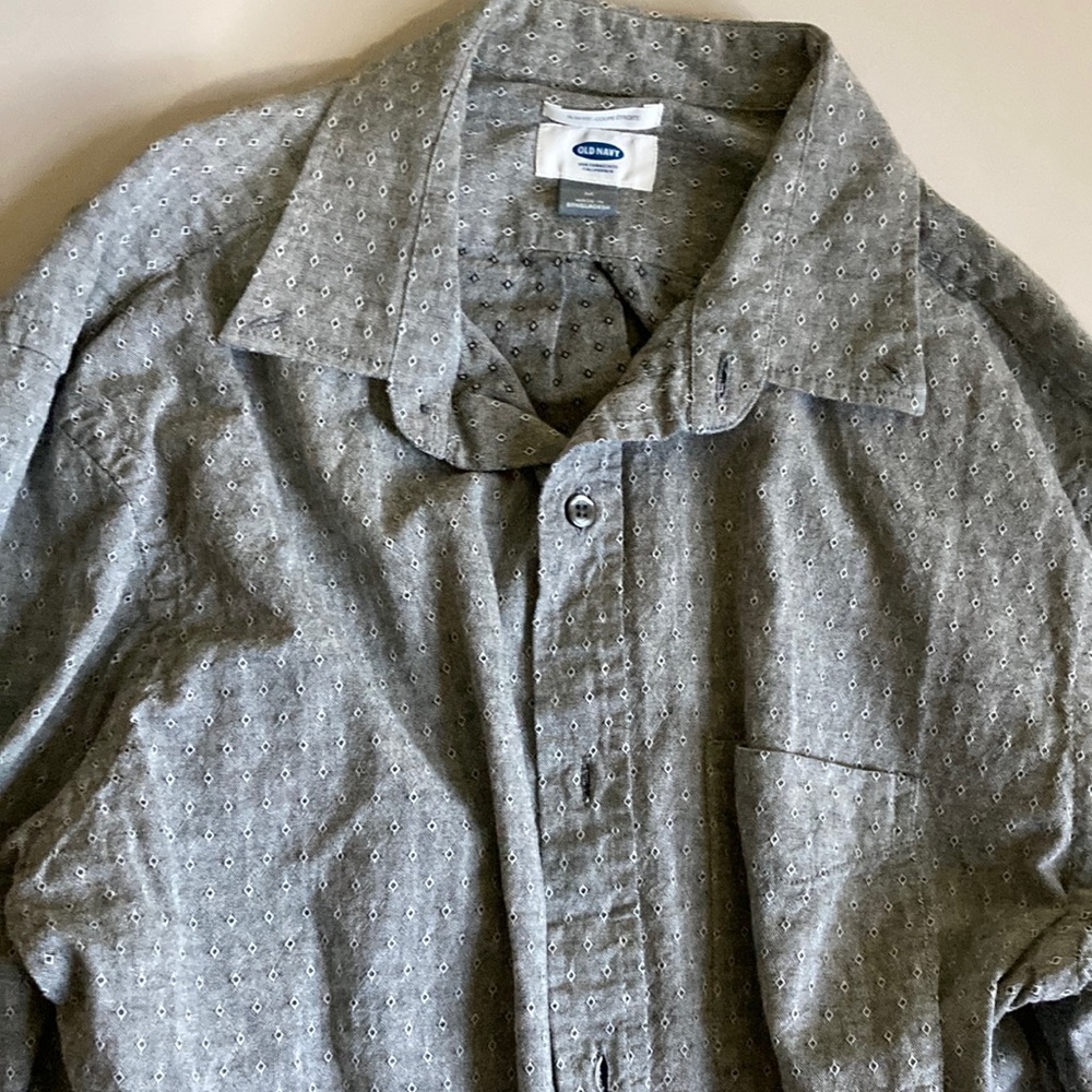 Men’s button down shirt
